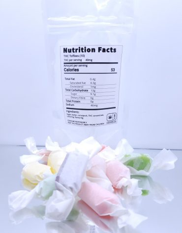 THC Fruit Toffees 40mg_THC Toffees_Edibles_The Dope warehouse