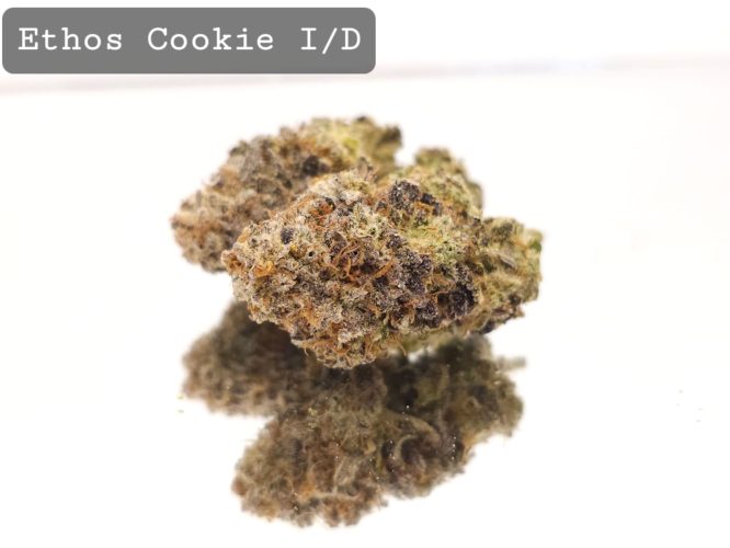 Indoor Ethos Cookies, The Dope Warehouse, Cannabis, THC, Bud, Weed