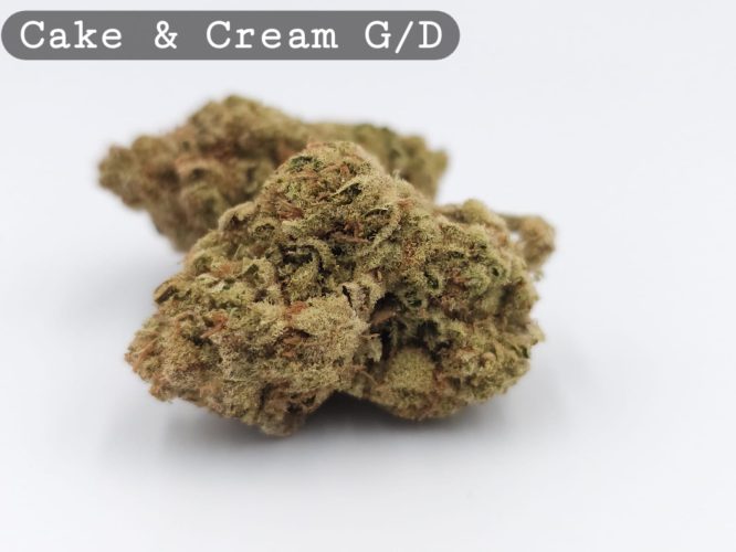 Greendoor Cake & Cream, The Dope Warehouse, Cannabis, THC, Bud, Weed