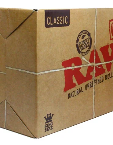 RAW Classic King Cones box_pre-rolled joints_Cannabis rizla_The dope warehouse