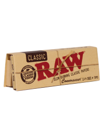 RAW Classic Rolling Paper_Cannabis Paraphernalia_CBD and THC Products_Cannabis Flower_pre-rolled joints_The Dope Warehouse