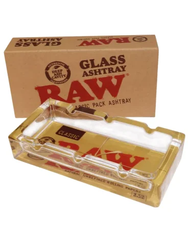 RAW Glass Ashtray_Cannabis Products_CBD and THC_The Dope warehouse
