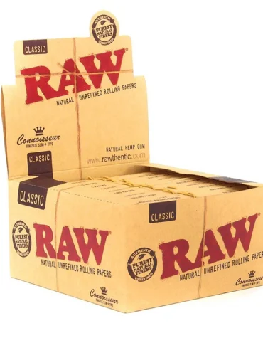 RAW Classic Connoisseur King Size Papers (Box)