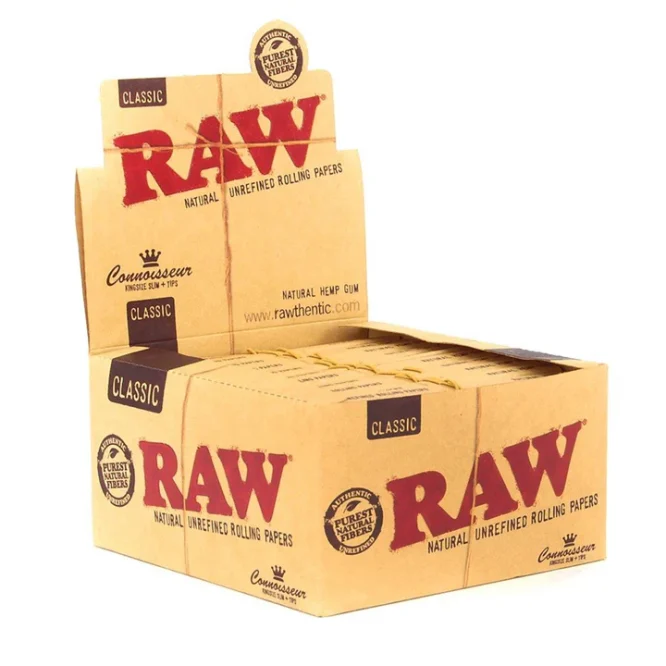 RAW Classic Connoisseur King Size Papers (Box)